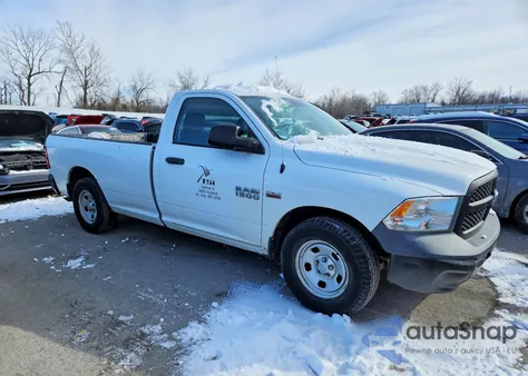 2014 Ram 1500 St from USA, damaged, VIN 3C6JR6DT1EG153272